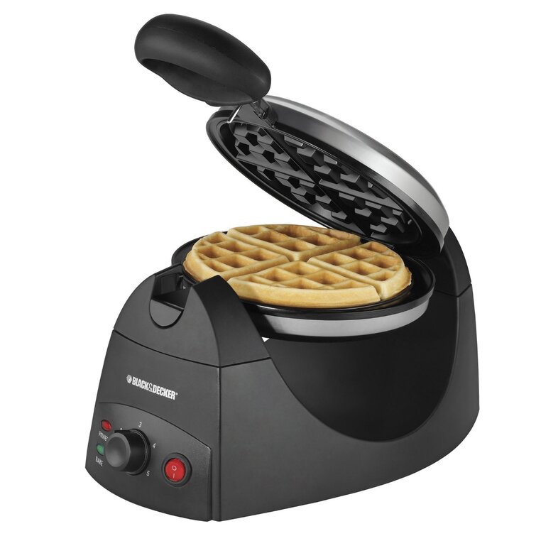 Black Decker Rotary Standard Waffle Maker Reviews Wayfair Canada